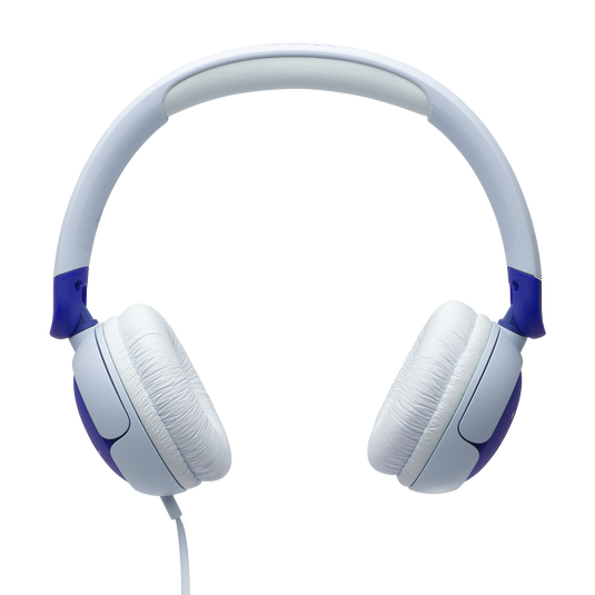 JBL Junior 320 - Blue - Wired on-ear kids headphones - Front image number null